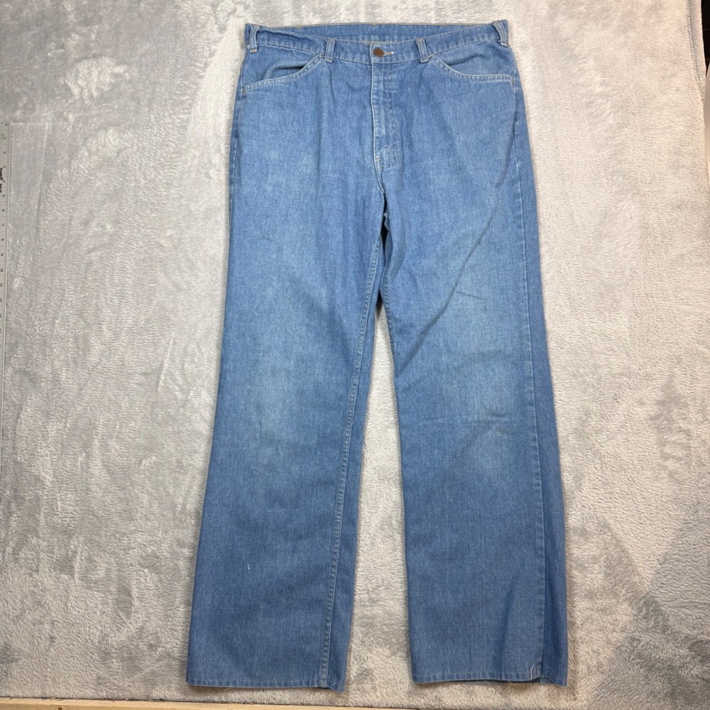 Vintage Levis For Men Jeans Mens 36x30 (Fits 35x29) Blue Orange Tab 80s